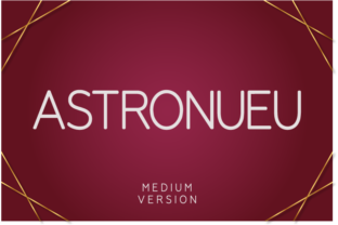 Astronueu Medium: A Modern Sans Serif Font for Web Design