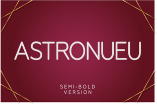 Astronueu Semi-Bold for Web Design