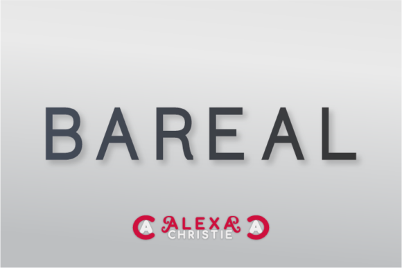 Bareal: A Modern Sans Serif Font for Web Design