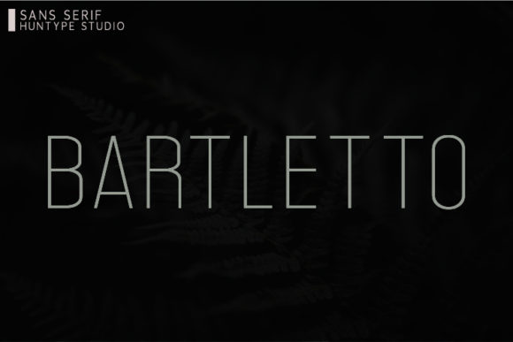 Bartletto: A Modern Sans Serif Font for Web Design