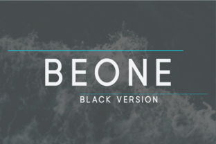 Beone Black: A Modern Font for a Polished Brand Look