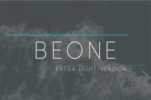 Beone Extra Light: A Font That Elevates Branding