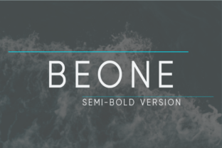 Beone Semi-Bold for Handmade Creations