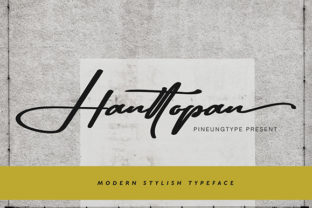 Boost Your Campaign with the Hanttopan Script Font