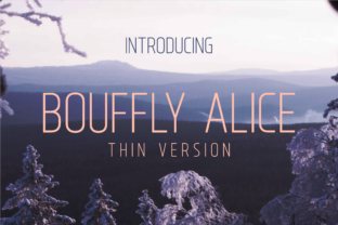 Bouffly Alice Thin for Modern Editorial Design