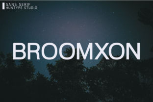 Broomxon: A Modern Sans Serif for Polished Branding