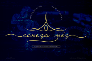 CarezaRiz: A Magical Script Font for Web Design