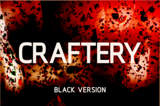 Craftery Black: A Modern Font for Handmade Creations