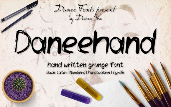 Daneehand: A Handwritten Font That Elevates Web Design
