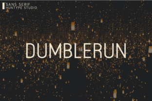 Dumblerun: A Modern Sans Serif Font for Branding Projects