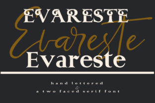 Evareste Duo: A Modern Typeface for Editorial Elegance
