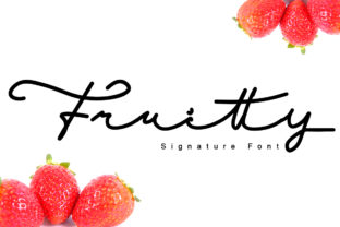 Fruitty Font for Modern Campaign Design