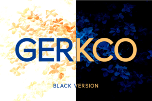 Gerkco Black: A Modern Sans Serif for Editorial Design