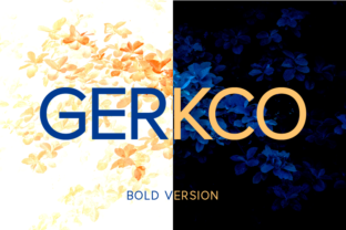 Gerkco Bold: A Modern Sans Serif for Editorial Design