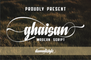 Ghaisan Font for Modern Campaign Design