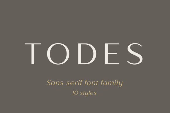 How Todes Elevates Campaign Design with Modern Typography