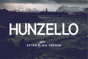 Hunzello Extra Black for Professional Branding