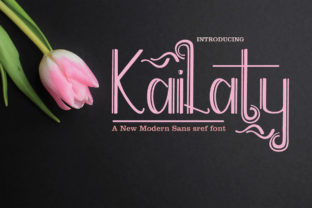 Kailaty: A Whimsical Serif Font for Your Brand