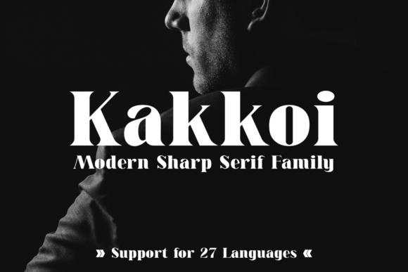 Kakkoi Serif Font for Handmade Creations