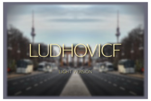 Ludhovicf Light: A Modern Sans Serif Typeface for Digital Design