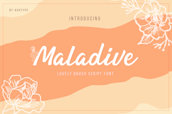 Maladive Font for Handmade and Commercial Projects