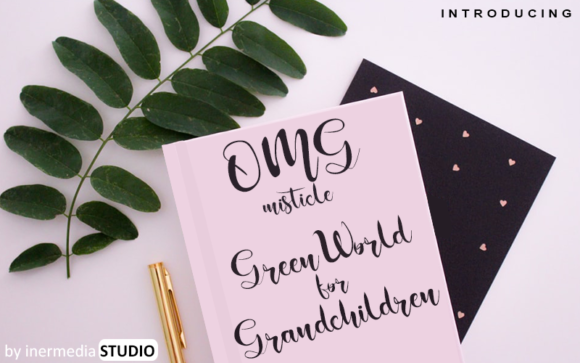 Omg Misticle: A Handwritten Font That Elevates Digital Design