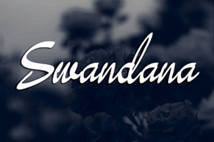 Swandana: A Modern Script Font for Web Design
