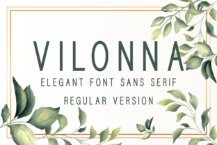 Vilonna: A Modern Sans Serif for Bold Branding