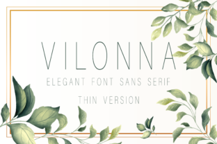 Vilonna Thin for Web Design: A Modern Typography Choice