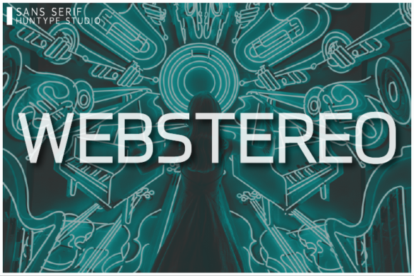 Webstereo: A Modern Sans Serif Font for Web Design