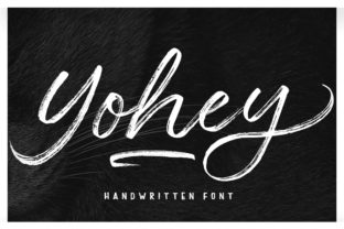 Yohey: A Modern Script Font for Web Design
