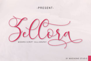 Zellora Script Font Review